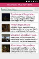 Instahouse MOD For MCPE اسکرین شاٹ 2
