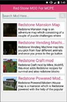 Redstone MOD For MCPE capture d'écran 3