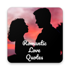 Romantic Love Quotes & Wallpapers icône