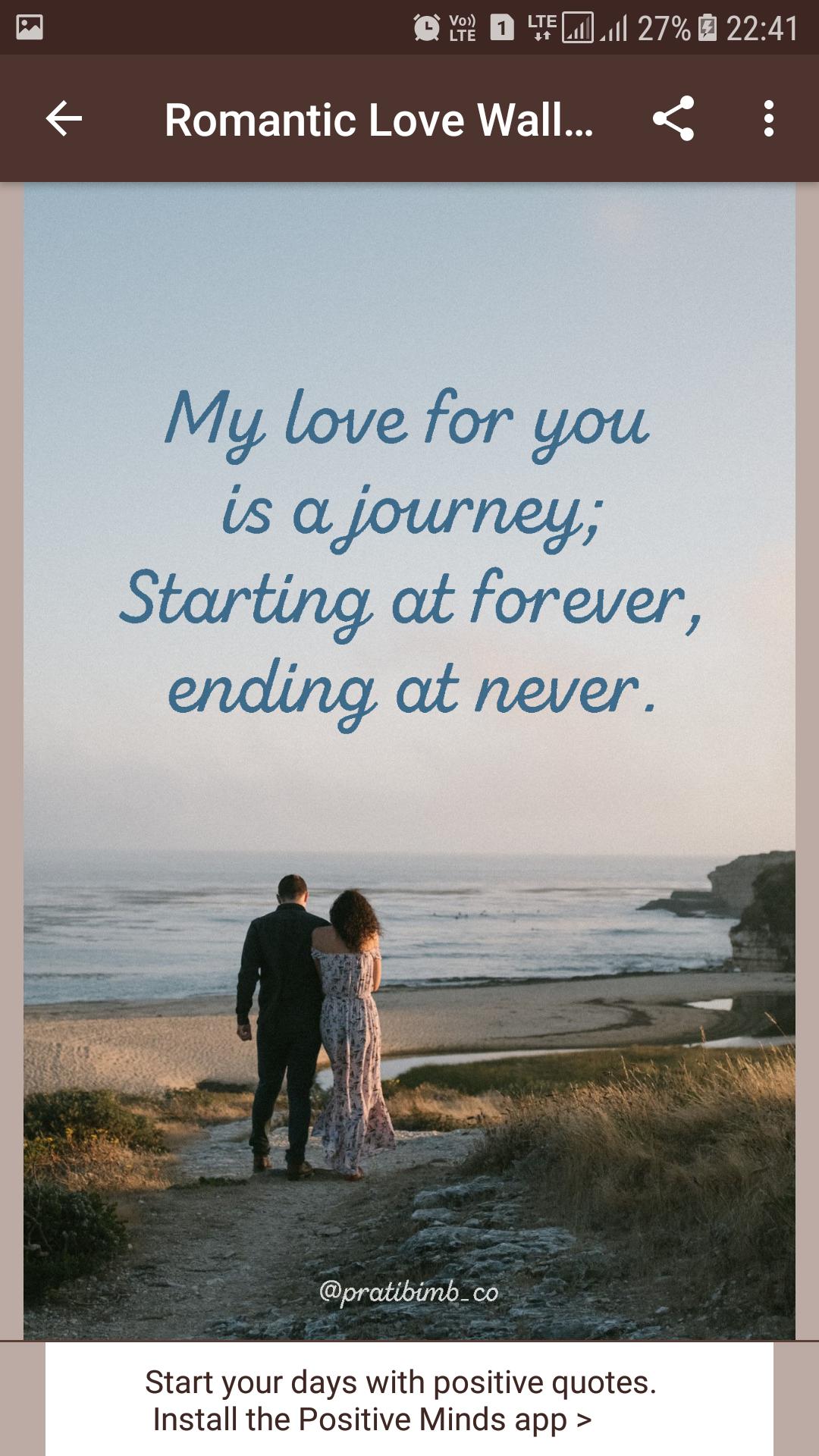 Romantic Love Quotes And Wallpapers Pour Android