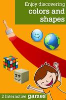 Colors and shapes for kids Plakat