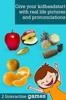 Fruits pour les enfants Affiche