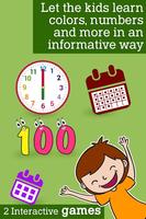 Learn Numbers Time Days Months poster