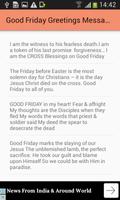 Good Friday Messages Images And Greetings capture d'écran 2