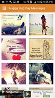 Happy Hug Day Messages,Images الملصق