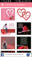 Valentine day Messages,Images ポスター