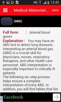 Medical Abbreviation Hand Book Screenshot 2