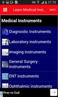 Learn Medical Instruments List capture d'écran 1
