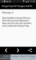Durga Puja GIF Images and Messages captura de pantalla 3