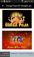 Durga Puja GIF Images and Messages Poster