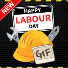 ikon Labor Day GIF Images and New Messages List
