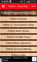 Python - Easy Ways to Learn capture d'écran 1