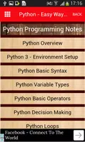 Python - Easy Ways to Learn captura de pantalla 1