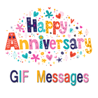 Happy Anniversary GIF Messages Zeichen