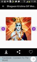 Bhagwan Krishna GIF Messages imagem de tela 2