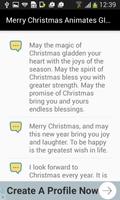 Christmas Wishes GIF Messages captura de pantalla 3