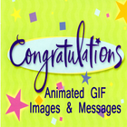 Congratulations GIF Messages icon