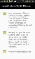 Ganesh Chaturthi GIF Messages capture d'écran 3