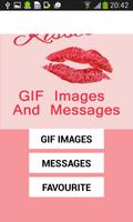 Kiss Romantic GIF Messages ポスター