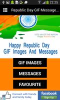 Republic Day GIF Messages Wish पोस्टर