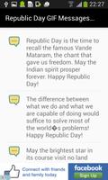 Republic Day GIF Messages Wish capture d'écran 3