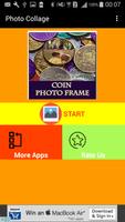 Coin Photo Collage Free Frames پوسٹر