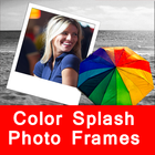 Latest Color Splash Photo Frames For Festive Feel simgesi