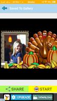 Thanksgiving Photo Frame To wish on Thanksgiving capture d'écran 2