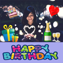 Happy Birthday Stickers Pack Editor To Make Card APK