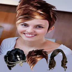 Woman Hair Style Changer Studio For New Hairstyle
