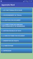 Apprendre Word capture d'écran 1