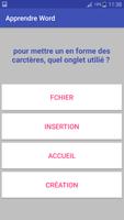 Apprendre Word capture d'écran 2