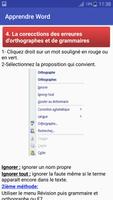 Apprendre Word capture d'écran 3