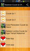 Masteran Cucak Ijo Offline الملصق