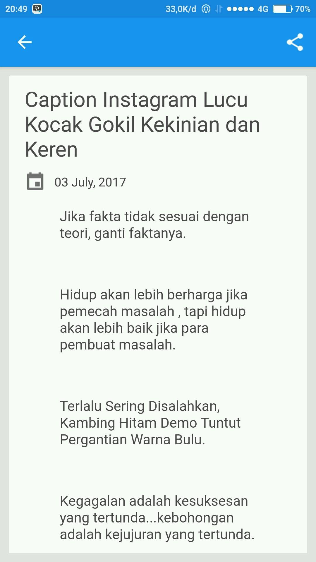 Caption I G Lucu Kekinian For Android Apk Download