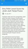Ilmu Pemikat Cinta Jarak Jauh 截图 1