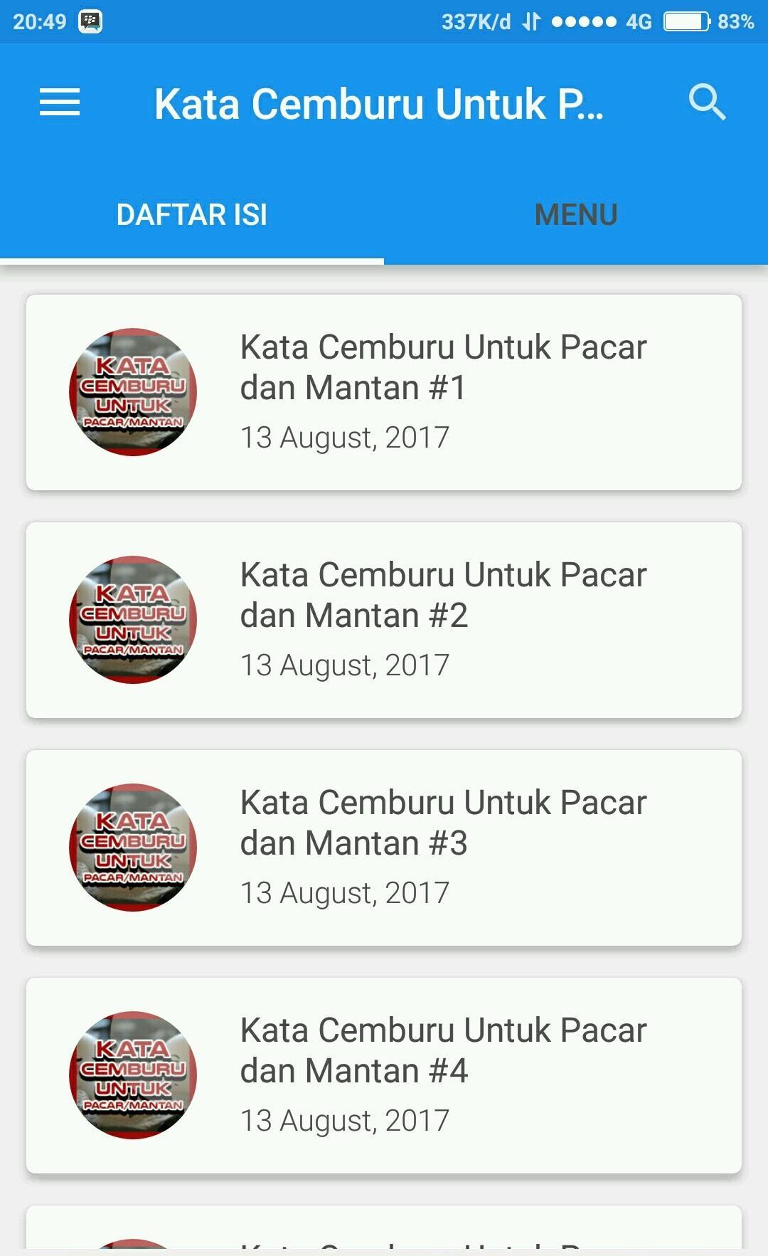 Kata Cemburu Untuk Pacar Dan Mantan For Android Apk Download