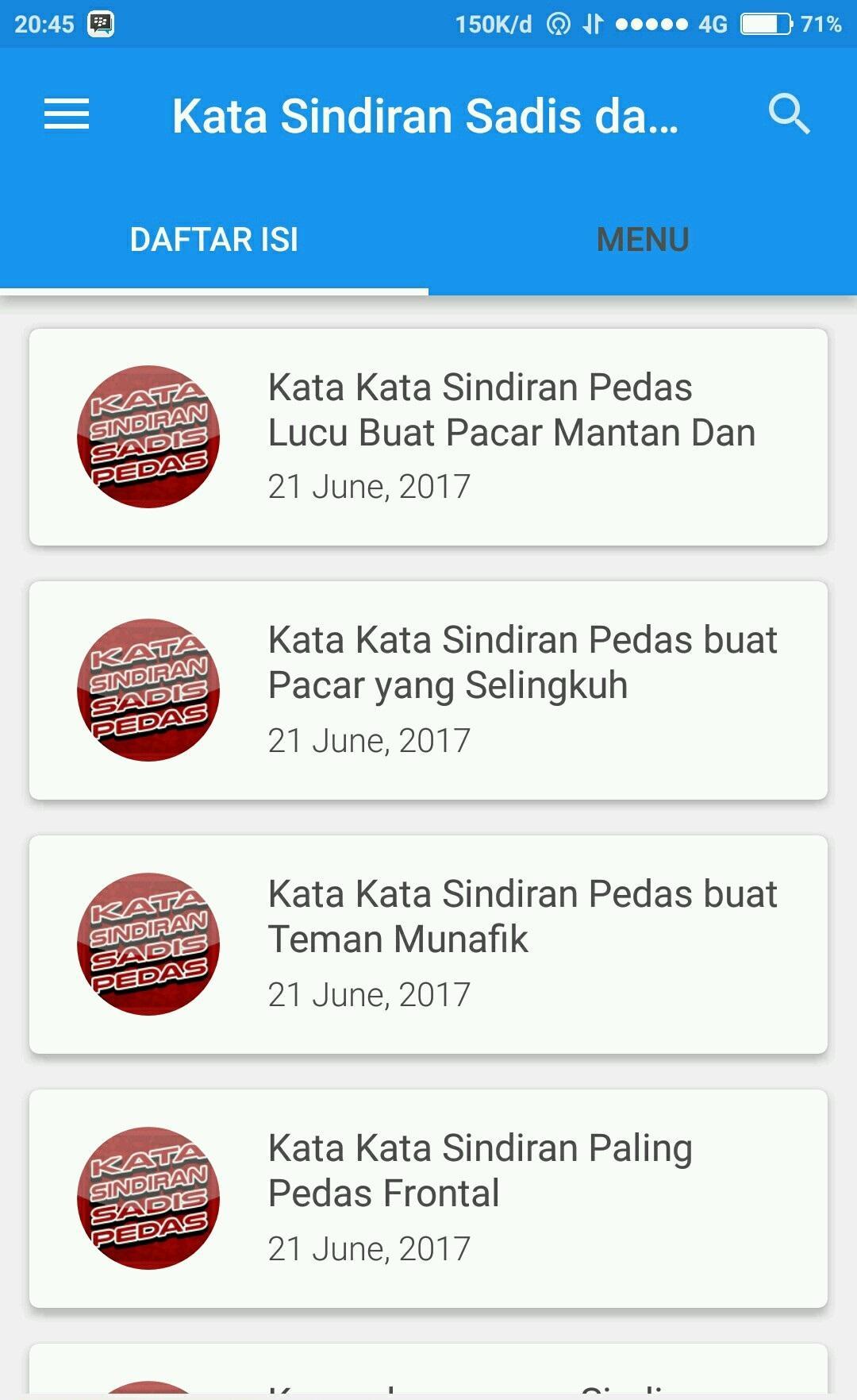 Kata Sindiran Sadis Pedas For Android Apk Download