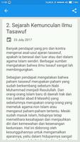 Kitab Ilmu Tassawuf capture d'écran 2