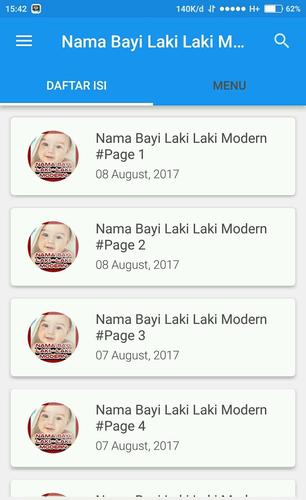 Nama Bayi Laki Laki Modern For Android Apk Download