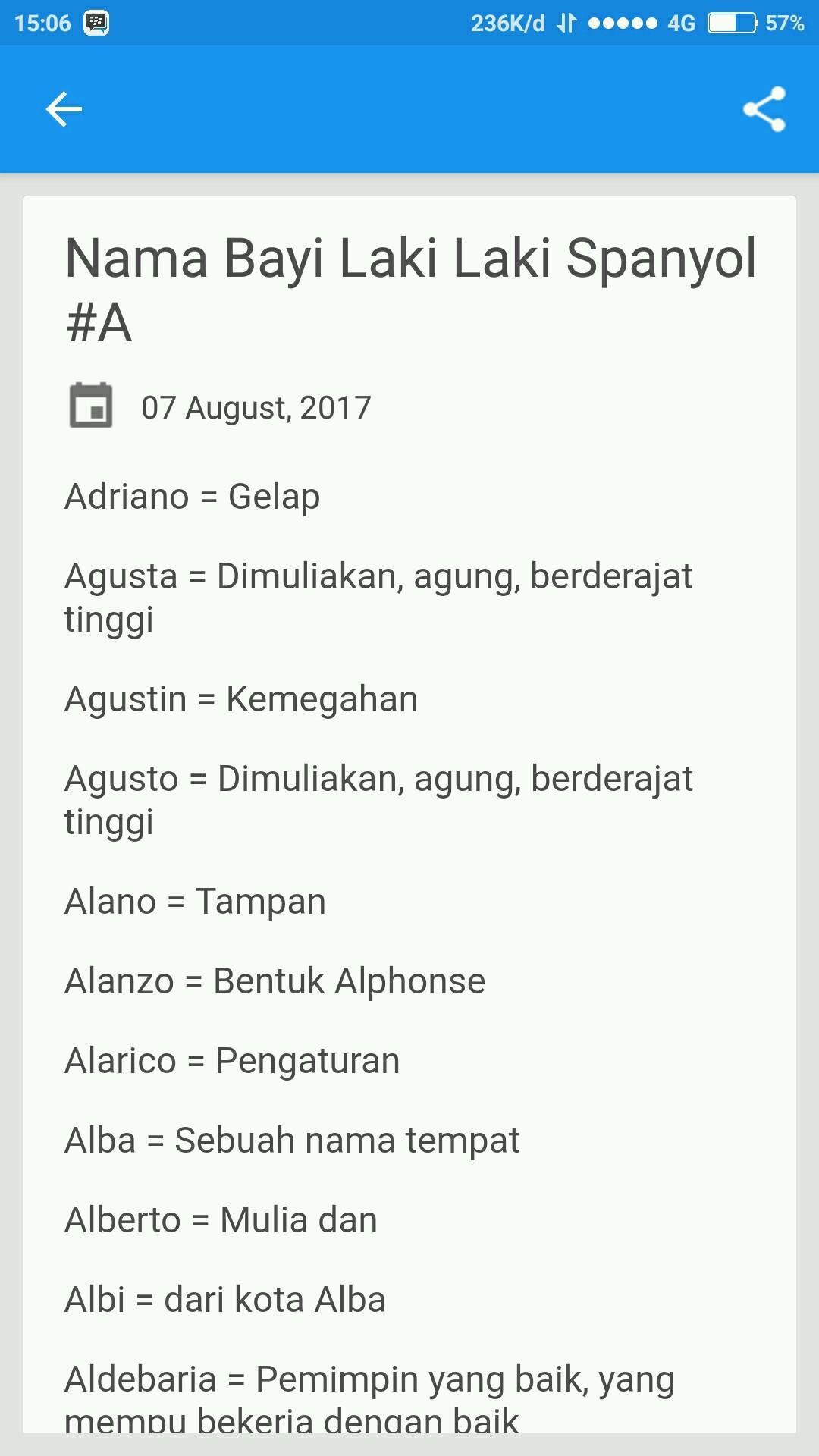 Nama Bayi Laki Spanyol