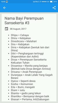 Nama Bayi Perempuan Sansekerta For Android Apk Download Ide inspirasi nama bayi perempuan modern islami bagi bidadari kecil anda. nama bayi perempuan sansekerta for