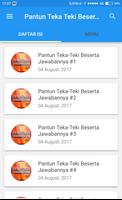 Pantun Teka-Teki Beserta Jawabannya plakat