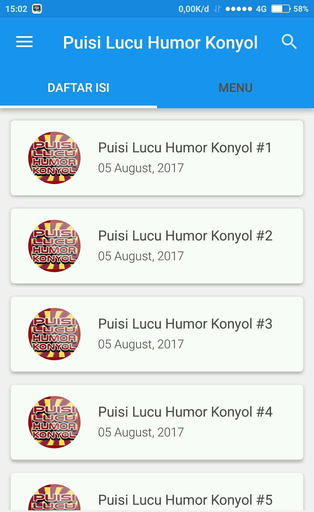 Puisi Lucu Humor Konyol For Android APK Download