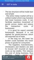 Overview of GST in india capture d'écran 3
