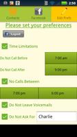Call Preferences Screenshot 2