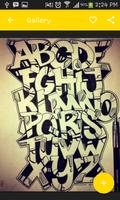 Letras Graffity A-Z imagem de tela 2