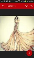 Fashion sketch designs 海报