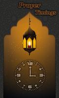Muslim Prayer Time with Azan Alarm Mosque Finder Affiche