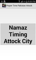 Prayer Time Attock City Pak poster